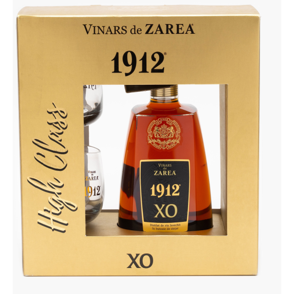 XO HIGH CLASS VINARS DE ZAREA 1912 XO 0.7L 40%+ 2 CANI